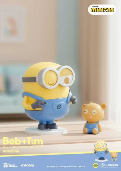 Assortimento di figurine Minions Mini Egg Attack Blind Box Minions serie bob & tim 9 cm (6)