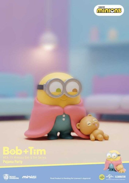 Assortimento di figurine Minions Mini Egg Attack Blind Box Minions serie bob & tim 9 cm (6)