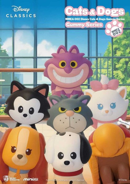 Disney Cats & Dogs Figurina Blind Box - Mini Egg Attack Gummy Series 3 cm
