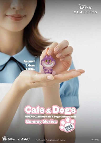 Disney Cats & Dogs Figurina Blind Box - Mini Egg Attack Gummy Series 3 cm