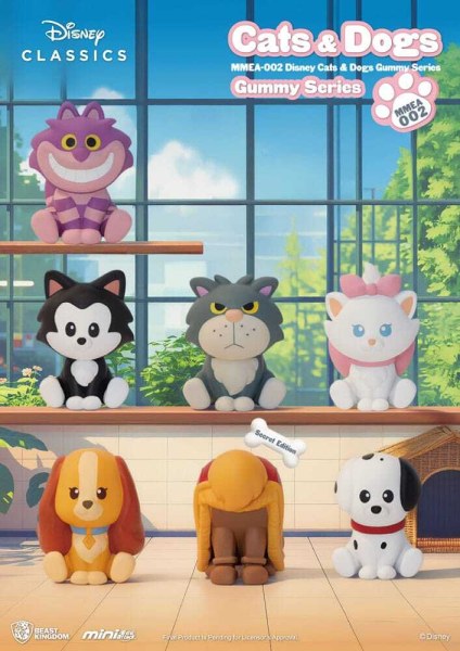 Disney Cats & Dogs Figurina Blind Box - Mini Egg Attack Gummy Series 3 cm