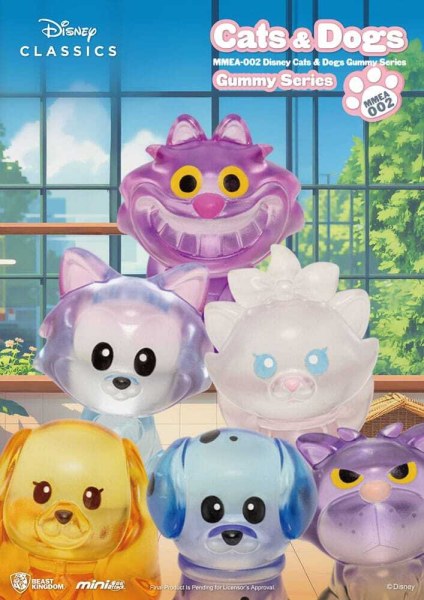 Disney Cats & Dogs Figurina Blind Box - Mini Egg Attack Gummy Series 3 cm