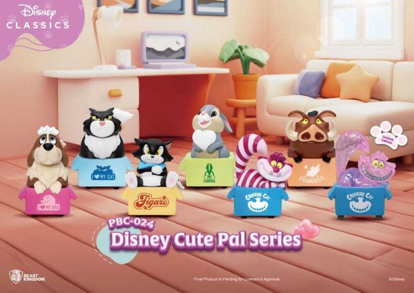 Disney Series Friction Car Blind Box Cute Pal (6) 5 cm