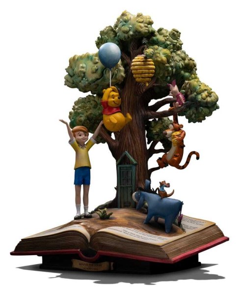 Art Scale Deluxe Winnie the Pooh e i suoi amici (100° anniversario) 31 cm - Iron Studios Disney Classics