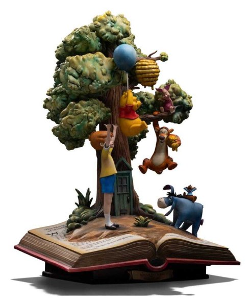 Art Scale Deluxe Winnie the Pooh e i suoi amici (100° anniversario) 31 cm - Iron Studios Disney Classics