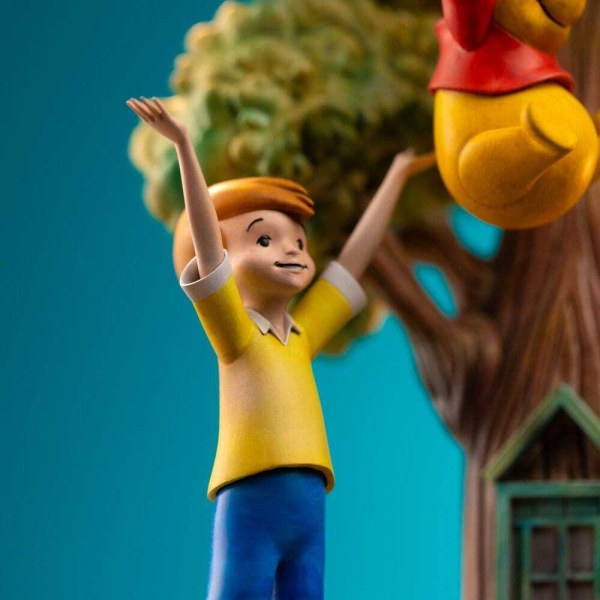 Art Scale Deluxe Winnie the Pooh e i suoi amici (100° anniversario) 31 cm - Iron Studios Disney Classics