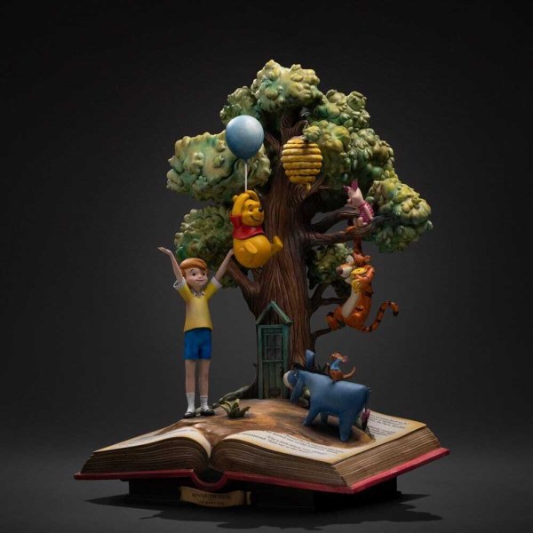 Art Scale Deluxe Winnie the Pooh e i suoi amici (100° anniversario) 31 cm - Iron Studios Disney Classics