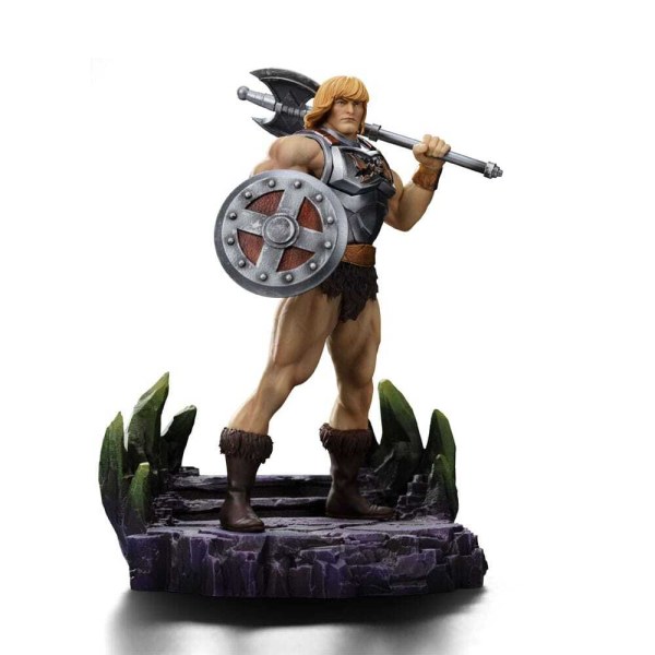 Statuetta Masters of the Universe 1/10 Art Scale He-Man Battle Armor Version 23 cm