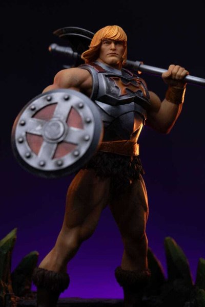 Statuetta Masters of the Universe 1/10 Art Scale He-Man Battle Armor Version 23 cm