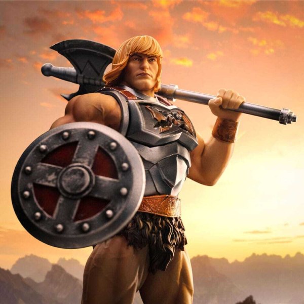 Statuetta Masters of the Universe 1/10 Art Scale He-Man Battle Armor Version 23 cm