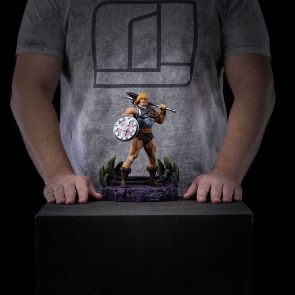 Statuetta Masters of the Universe 1/10 Art Scale He-Man Battle Armor Version 23 cm