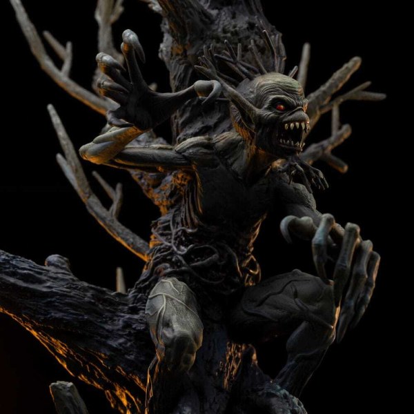 Statuetta Iron Maiden 1/10 Deluxe BDS Art Scale Fear of the Drak Eddie 31 cm