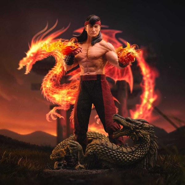 Statuetta Mortal Kombat 1/10 Art Scale Liu Kang 23 cm