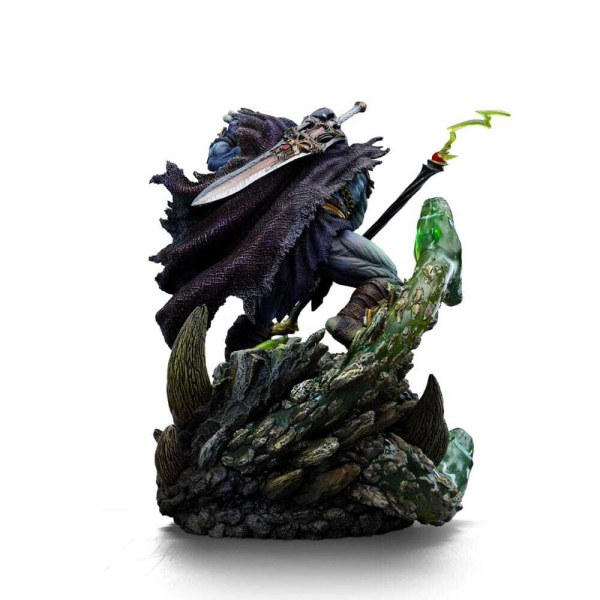 Statuetta Maestri dell’Universo 1/10 Art Scale Deluxe Skeletor Scatenato 23 cm