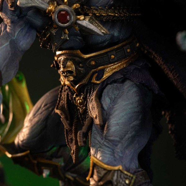 Statuetta Maestri dell’Universo 1/10 Art Scale Deluxe Skeletor Scatenato 23 cm