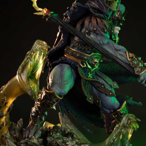 Statuetta Maestri dell’Universo 1/10 Art Scale Deluxe Skeletor Scatenato 23 cm