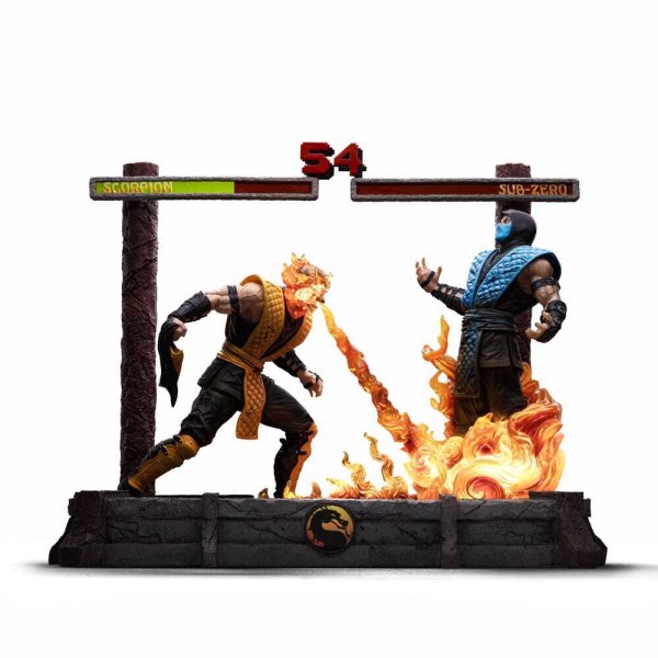Statuetta Mortal Kombat 1/10 Deluxe Art Scale Scorpion Fatality 27 cm