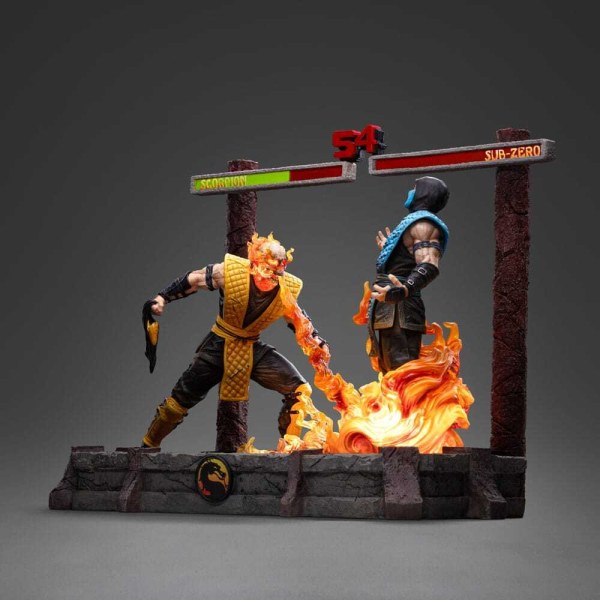 Statuetta Mortal Kombat 1/10 Deluxe Art Scale Scorpion Fatality 27 cm