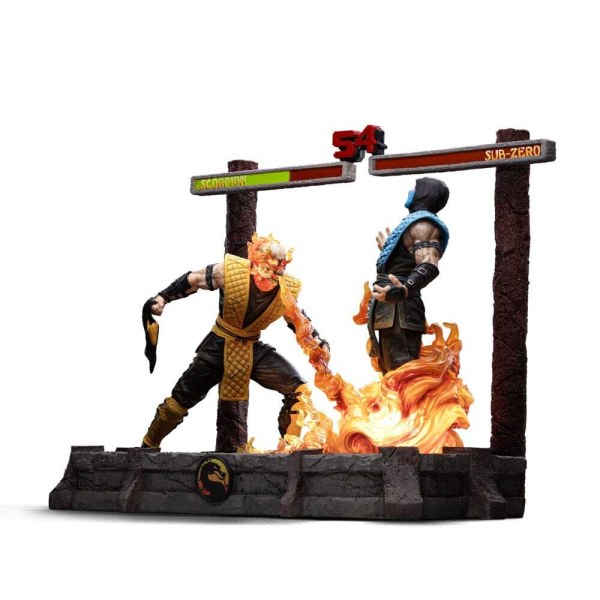 Statuetta Mortal Kombat 1/10 Deluxe Art Scale Scorpion Fatality 27 cm