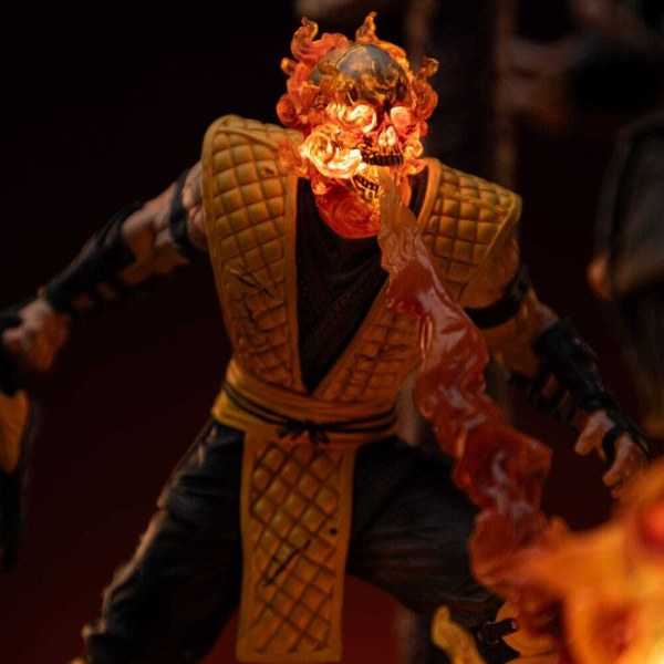 Statuetta Mortal Kombat 1/10 Deluxe Art Scale Scorpion Fatality 27 cm