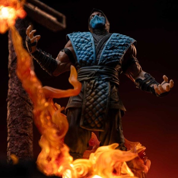 Statuetta Mortal Kombat 1/10 Deluxe Art Scale Scorpion Fatality 27 cm