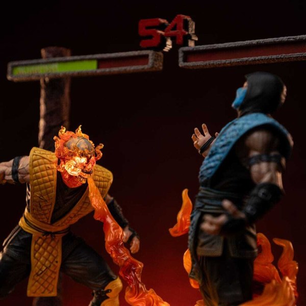 Statuetta Mortal Kombat 1/10 Deluxe Art Scale Scorpion Fatality 27 cm