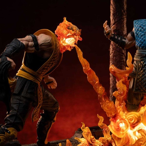 Statuetta Mortal Kombat 1/10 Deluxe Art Scale Scorpion Fatality 27 cm