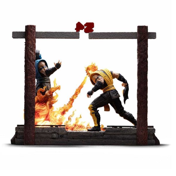 Statuetta Mortal Kombat 1/10 Deluxe Art Scale Scorpion Fatality 27 cm