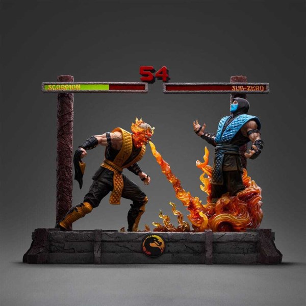 Statuetta Mortal Kombat 1/10 Deluxe Art Scale Scorpion Fatality 27 cm