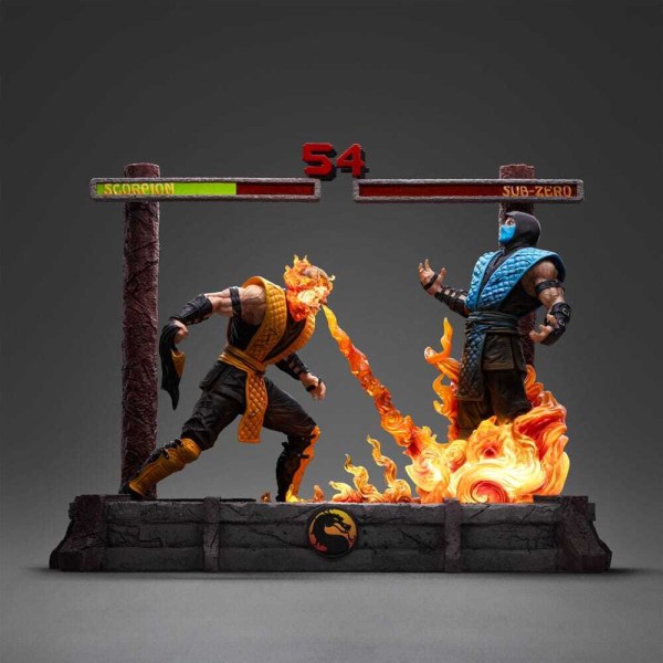 Statuetta Mortal Kombat 1/10 Deluxe Art Scale Scorpion Fatality 27 cm