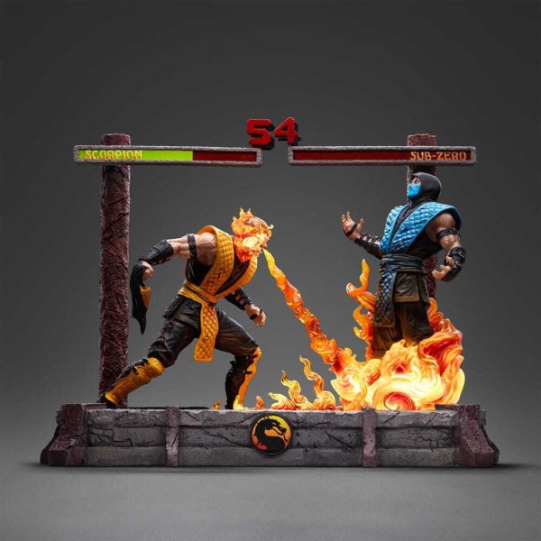 Statuetta Mortal Kombat 1/10 Deluxe Art Scale Scorpion Fatality 27 cm