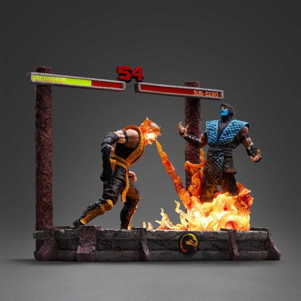 Statuetta Mortal Kombat 1/10 Deluxe Art Scale Scorpion Fatality 27 cm