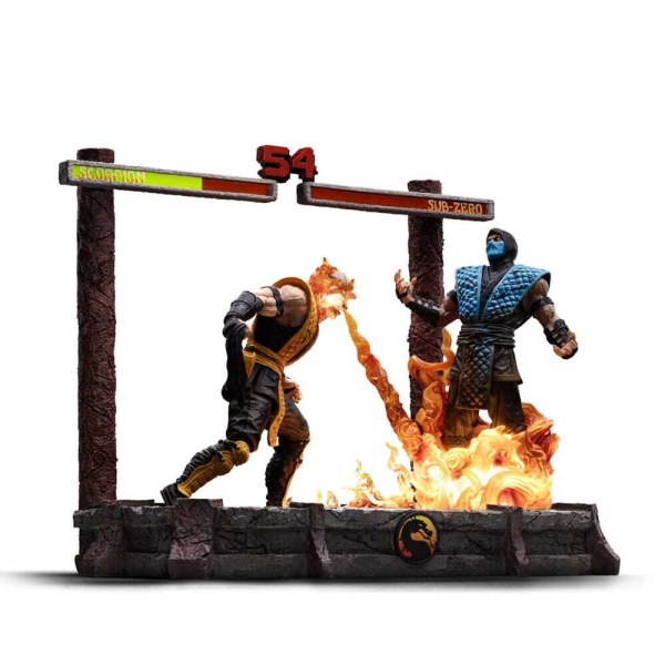 Statuetta Mortal Kombat 1/10 Deluxe Art Scale Scorpion Fatality 27 cm