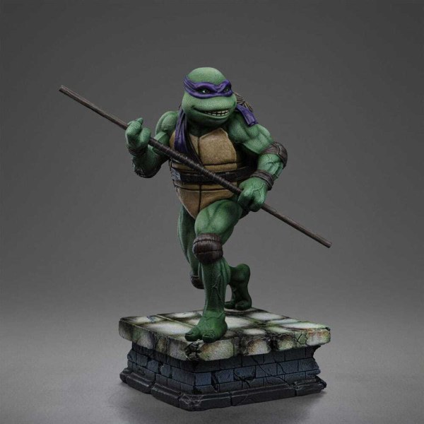 Statua in Art Scale 1/10 delle Tartarughe Ninja Mutanti Adolescenti di Donatello, 18 cm