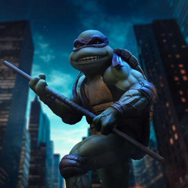 Statua in Art Scale 1/10 delle Tartarughe Ninja Mutanti Adolescenti di Donatello, 18 cm