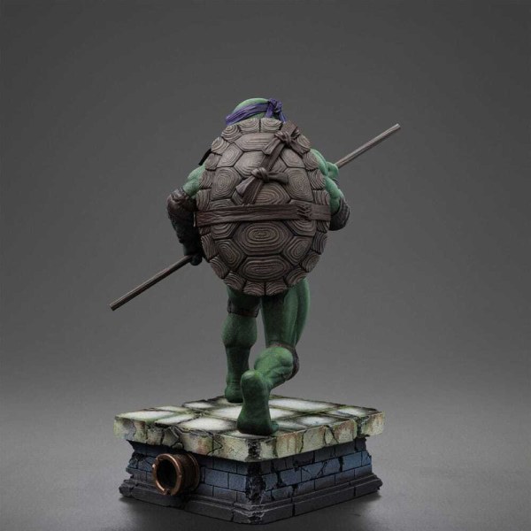 Statua in Art Scale 1/10 delle Tartarughe Ninja Mutanti Adolescenti di Donatello, 18 cm