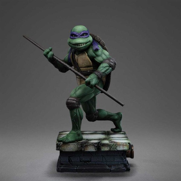 Statua in Art Scale 1/10 delle Tartarughe Ninja Mutanti Adolescenti di Donatello, 18 cm