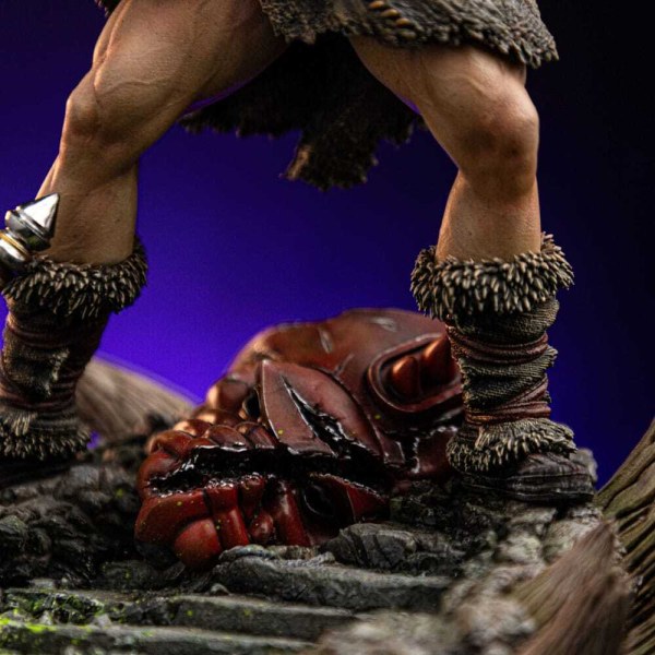 Statuetta Maestri dell’Universo 1/10 Art Scale Deluxe He-Man Scatenato 34 cm
