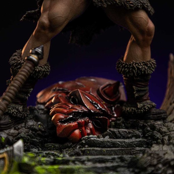 Statuetta Maestri dell’Universo 1/10 Art Scale Deluxe He-Man Scatenato 34 cm