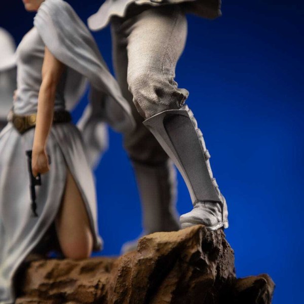 Statuetta Star Wars 1/10 Deluxe Art Scale Luke e Leia 41 cm