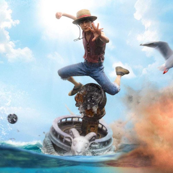 Statuetta One Piece 1/10 Art Scale Luffy 23 cm