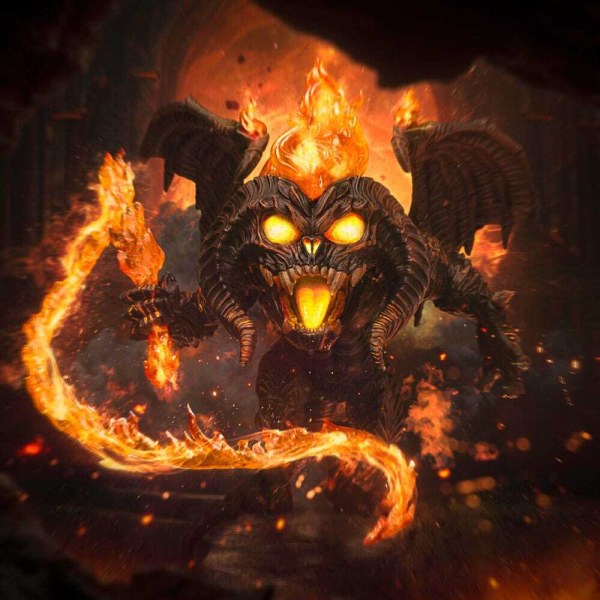 Il Signore degli Anelli Mini Co. PVC Balrog statuetta, 17 cm