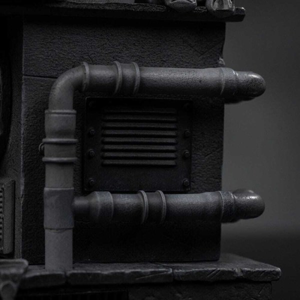 Statuetta Tartarughe Ninja 1/10 Art Scale Michelangelo Variante Bianco e Nero 26 cm