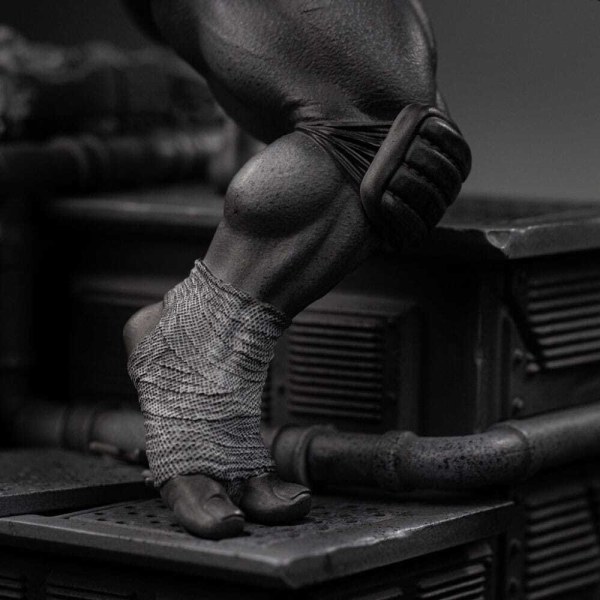 Statuetta Tartarughe Ninja 1/10 Art Scale Donatello Variante Bianco e Nero 26 cm