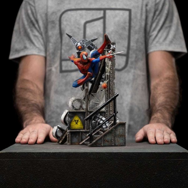 Statuetta di Spider-Man 1/10 Art Scale Spider-Man 10° anniversario 29 cm