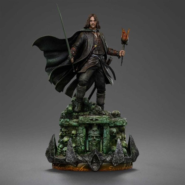 Statua di Aragorn scatenato in Art Scale 1/10 de Il Signore degli Anelli, 31 cm