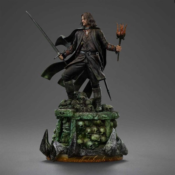 Statua di Aragorn scatenato in Art Scale 1/10 de Il Signore degli Anelli, 31 cm