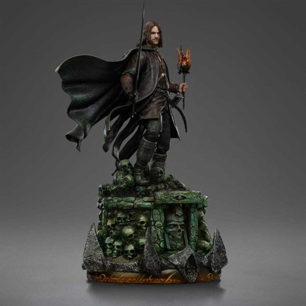 Statua di Aragorn scatenato in Art Scale 1/10 de Il Signore degli Anelli, 31 cm