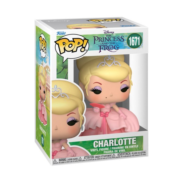 FUNKO POP! 1671 Charlotte - Disney La principessa e il ranocchio
