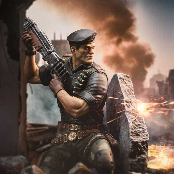 Statuetta GI Joe 1/10 Art Scale Flint 19 cm